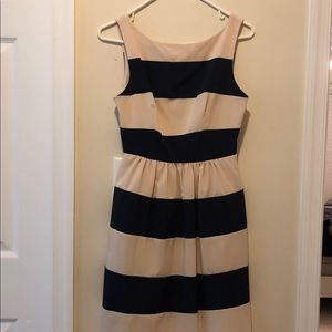 Navy & Beige dress